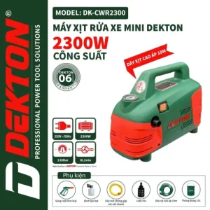 Máy Rửa Xe 2300w Dekton DK-CWR2300