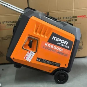 Máy Phát Điện Chạy Xăng Inverter Kipor 6kw KG6500i Siêu Cách Âm Có Đề